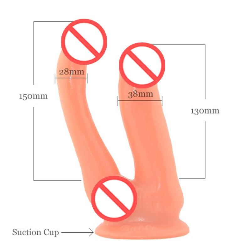 Double Dong Vibrating Dildo For Double Penetration