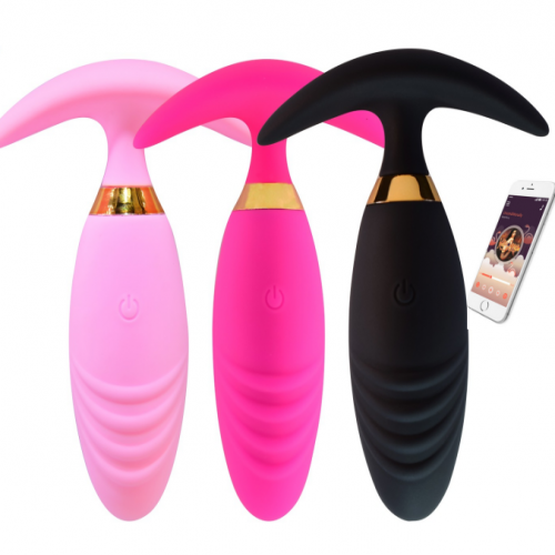 Jupiter Vibrating Mobile App Control Butt Plug