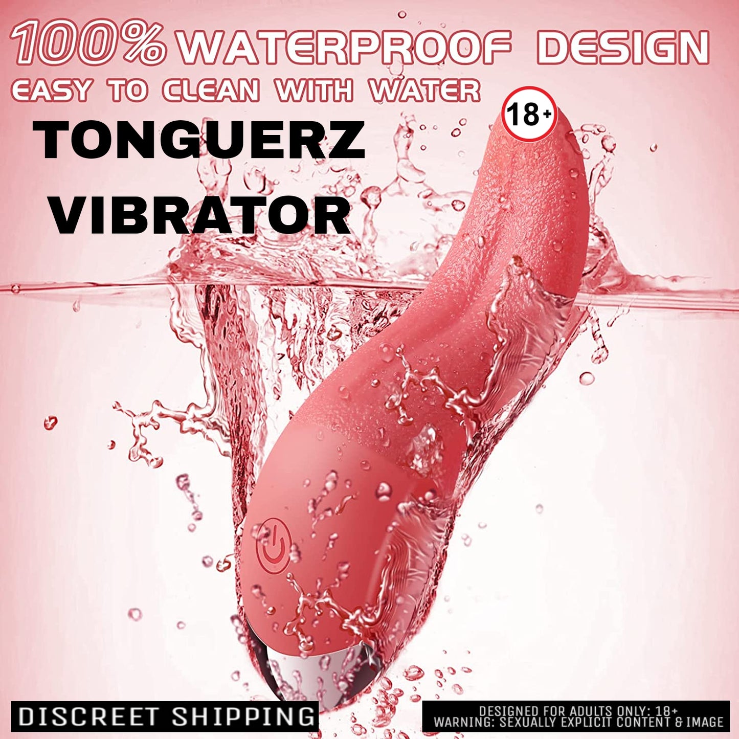 क्लिटोरल और मौखिक उत्तेजना के लिए 10 मोड जीभ वाइब्रेटर