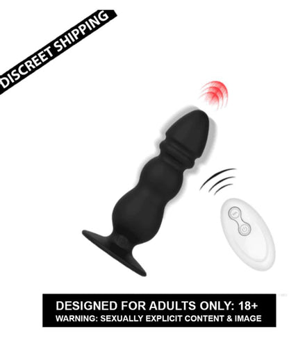 10 Speed Shock Anal Plug With Remote For Men & Women