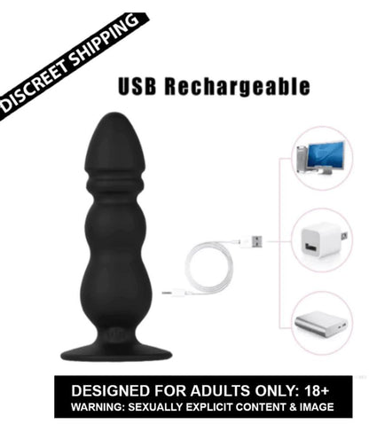 10 Speed Shock Anal Plug With Remote For Men & Women
