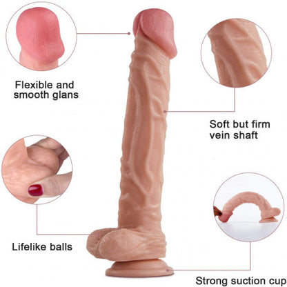 10 inch Long Silicone Dildo
