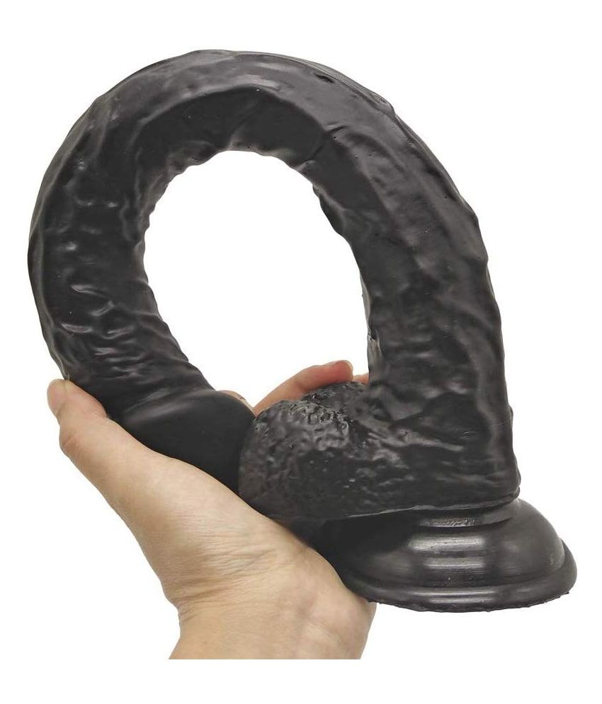 18 inch Extra Large Black Dildo with Suction Cup
