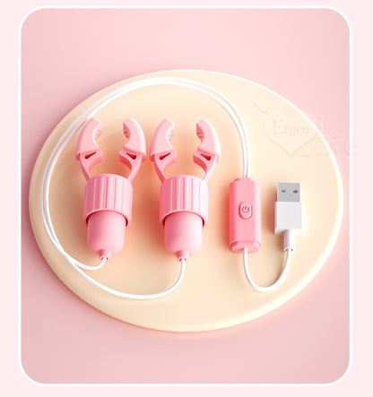 Nipple Clip Vibration Breast Clip Remote Controlled