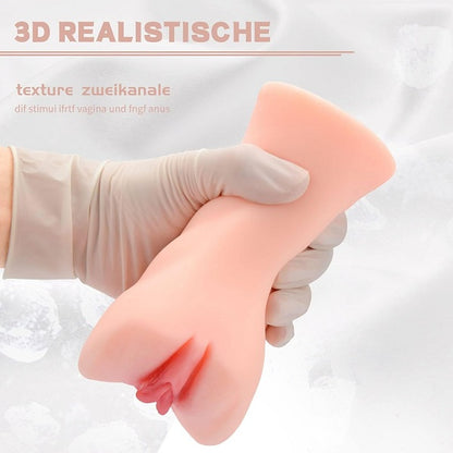 2 IN 1 Pussy And Anal Masturbator