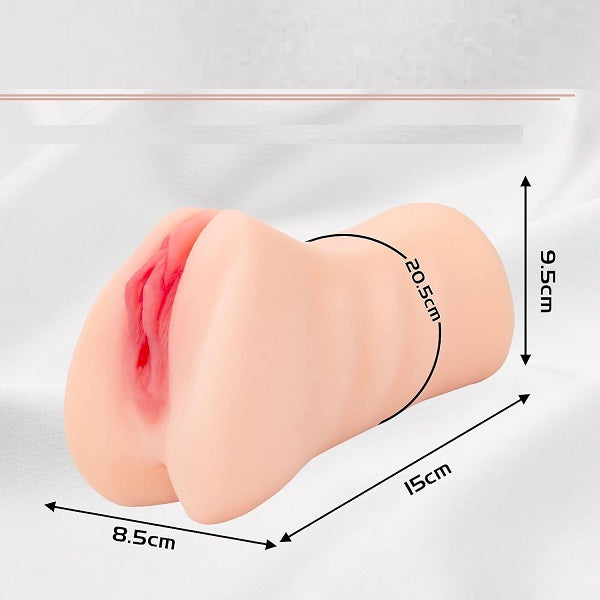 2 IN 1 Pussy And Anal Masturbator