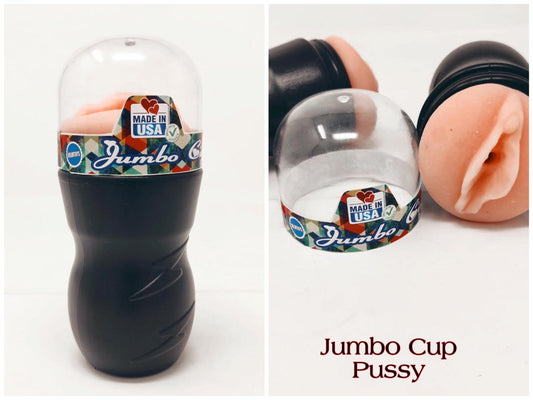 Jumbo Cup Pussy Masturbator Stroker