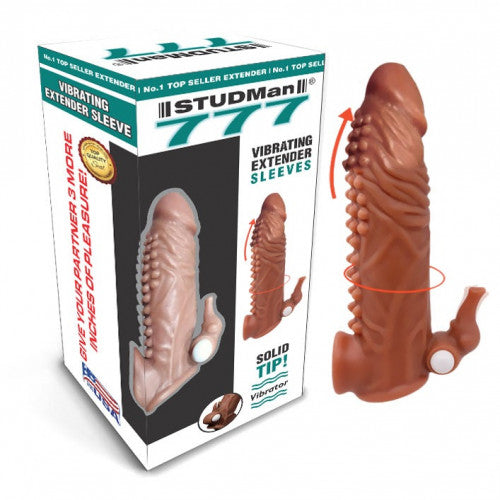 Spikey Vibrating Penis Sleeve Extender