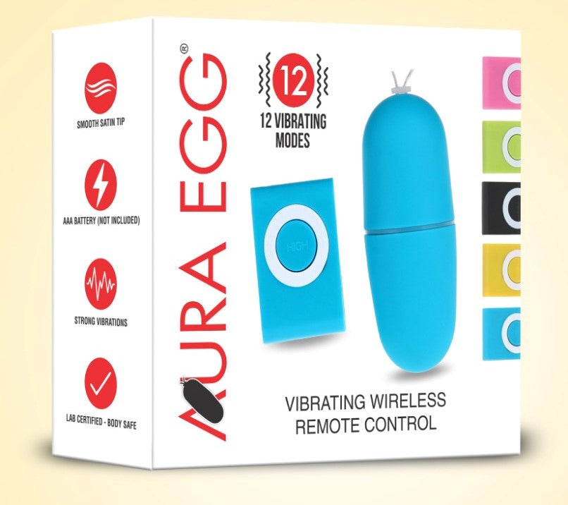 Wireless Aura Vibrating Egg Remote Control