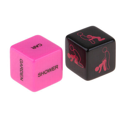 Black & Pink Sex Dice For Couples