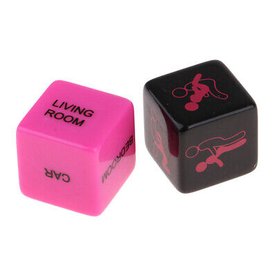 Black & Pink Sex Dice For Couples