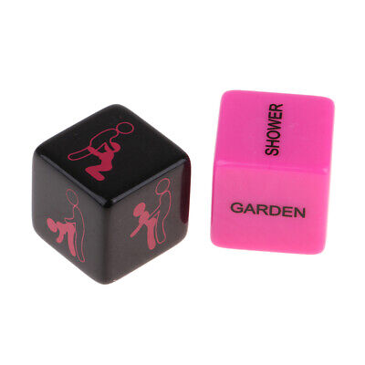 Black & Pink Sex Dice For Couples