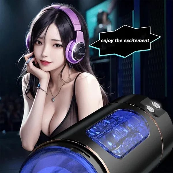 Cool Cup Automatic Vibrating Maturbator For Men