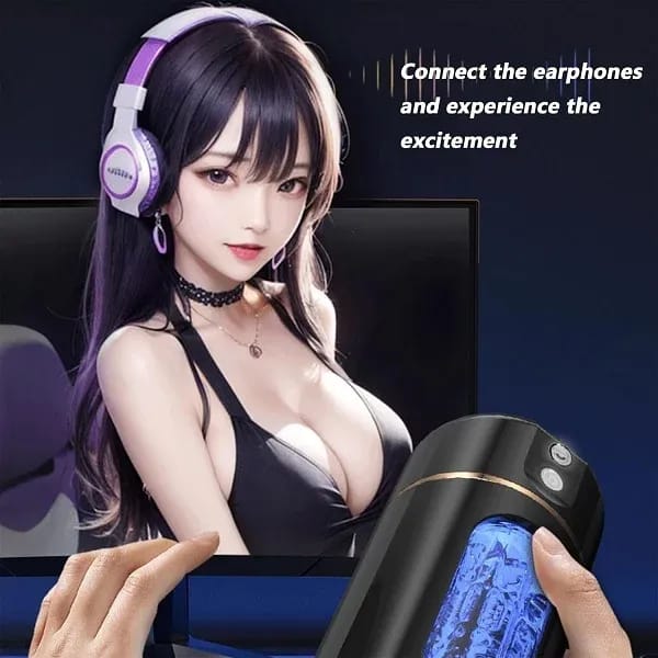 Cool Cup Automatic Vibrating Maturbator For Men