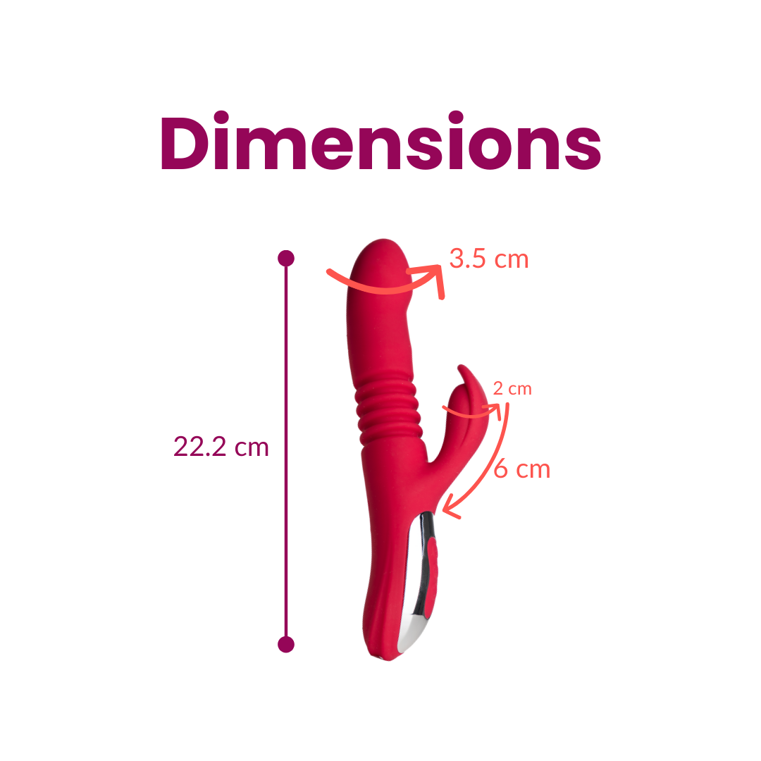 Thrusting Rabbit Vibrator