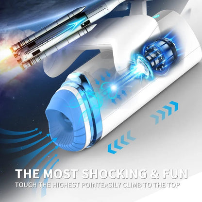 Electric 7 Frequency Telescope Masturbator