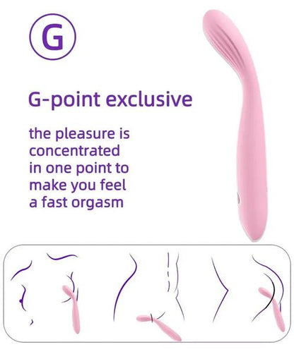 Slim and Sleek G Spot Powerful Vibrator