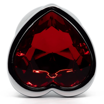 Heart Shape Small Steel Butt Plug