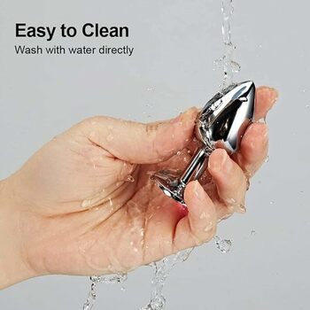 Heart Shape Small Steel Butt Plug