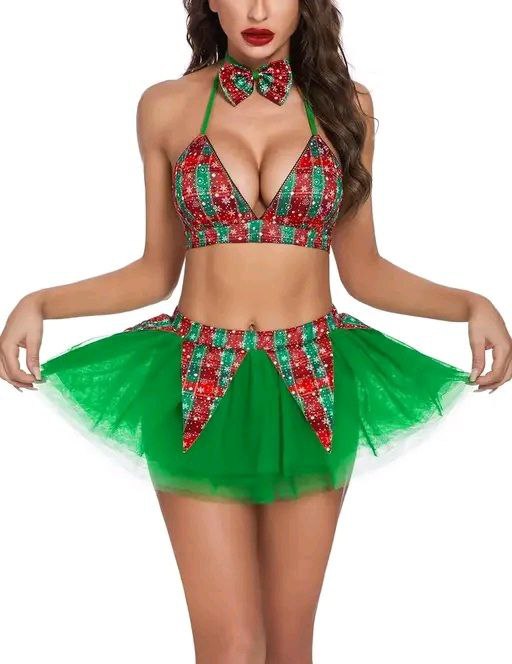 Sexy Babdyoll Dress For Valentine & Christmas