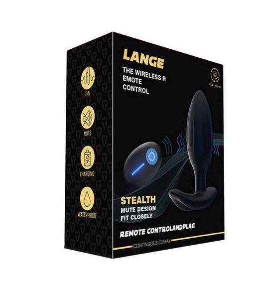 Lange Wireless Remote Contolled Anal Plug