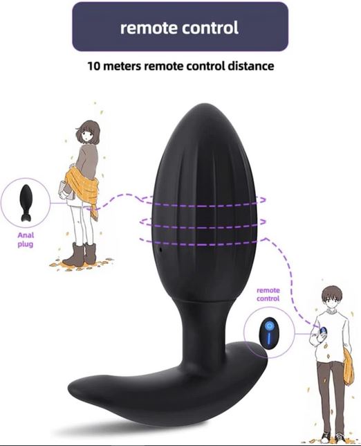 Lange Wireless Remote Contolled Anal Plug