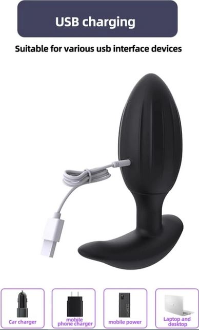 Lange Wireless Remote Contolled Anal Plug