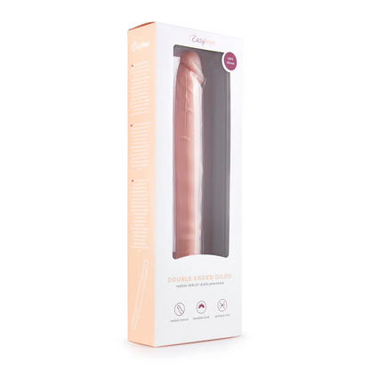 Double Ended Slim Silicone Dildo - 10 Inch