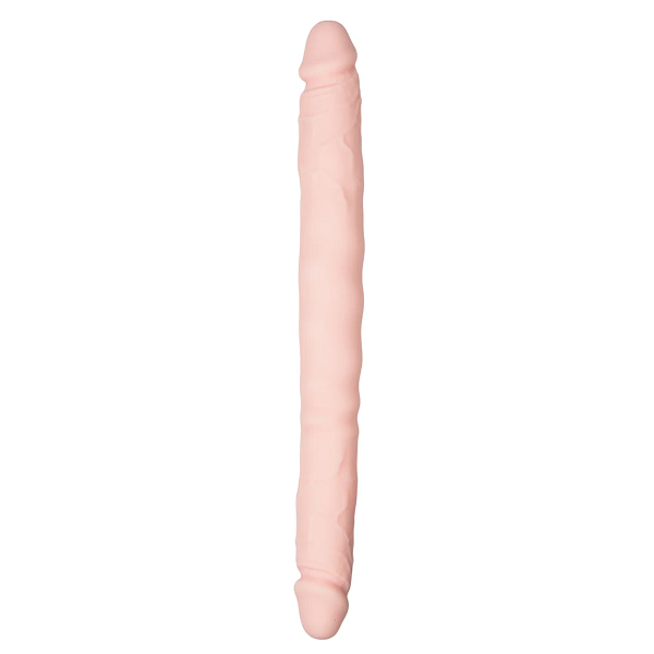 Double Ended Slim Silicone Dildo - 10 Inch