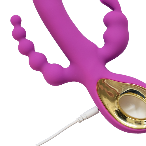 Luna Triple Bunny Vagina and Anal Vibrator