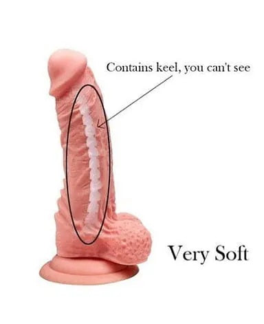 Mars Realistic 7 Inch Soft Skin Dildo For Women and Couples