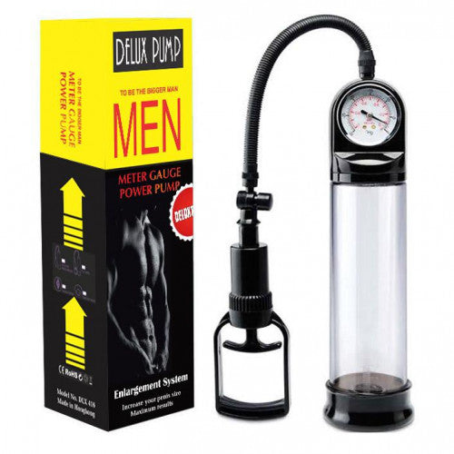 Penis Pump With Pressure Meter Gauge