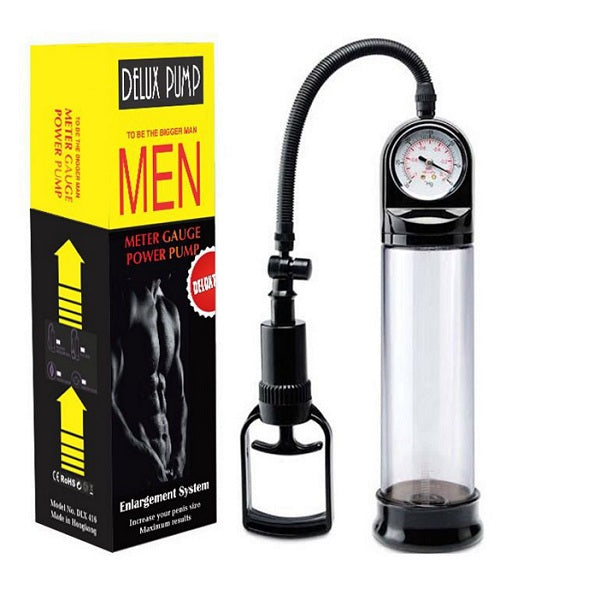 Penis Pump With Pressure Meter Gauge