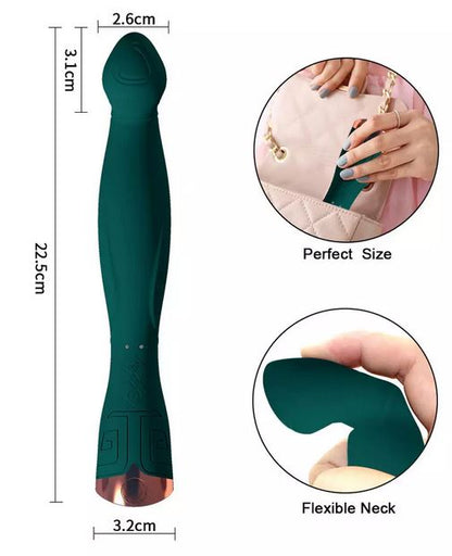 Silicone Vibrating Clit & G-spot Massager