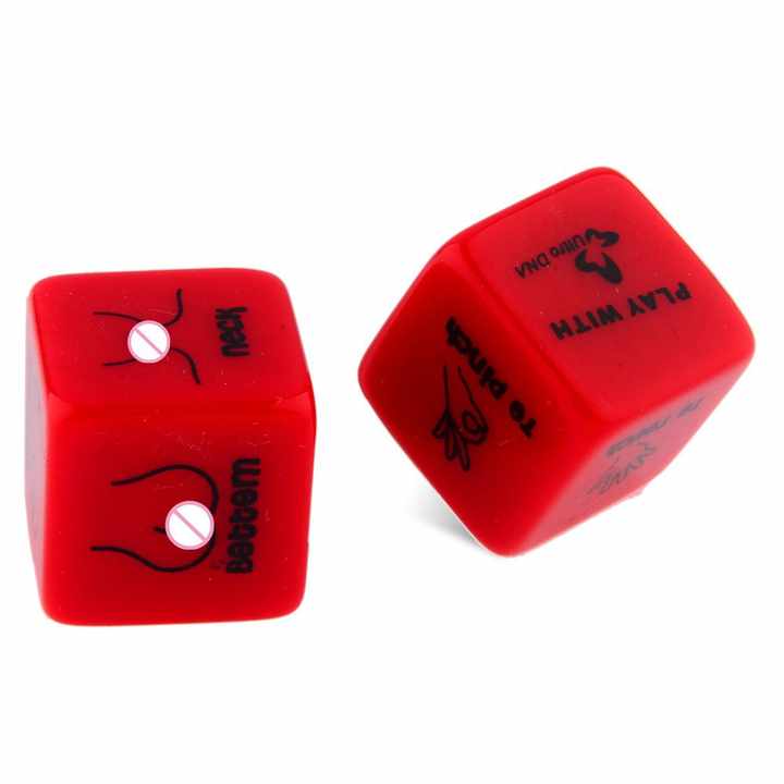 Red Sex Dice For Couple/Bachelor Party Dice