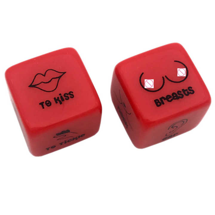 Red Sex Dice For Couple/Bachelor Party Dice