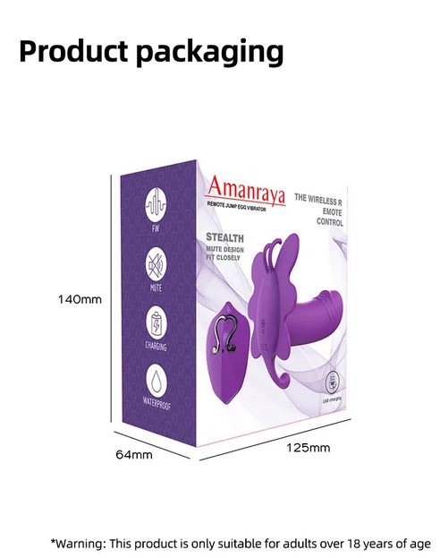 Remote Control Invisible Wearable Vibrator Dildo Vibrators for Women