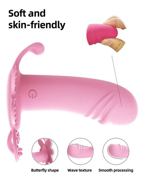 Remote Control Invisible Wearable Vibrator Dildo Vibrators for Women