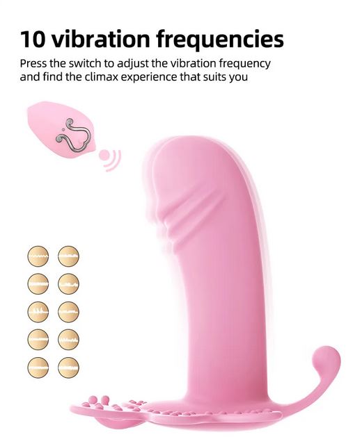 Remote Control Invisible Wearable Vibrator Dildo Vibrators for Women