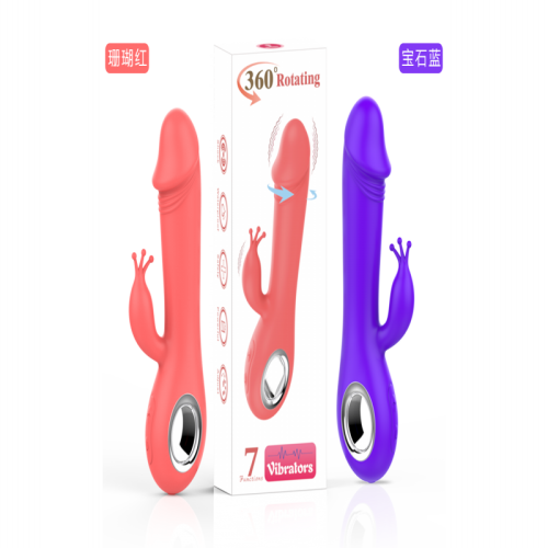 360 Rotate Rabbit Vibrators G spot Stimulate