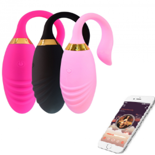 Tulip Mobile App Controlled Vibrating Butt Plug