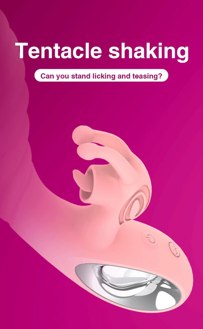 Vicky Powerful Rabbit Vibrator with Clit Licking