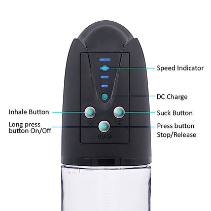 स्वचालित वैक्यूम पेनिस पंप