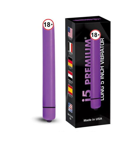 i5 Premium Long 5 inch Vibrator