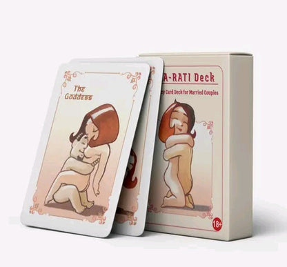 Kama-Rati Adult Intimacy Board & Cards Game for Married Couples