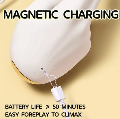 Finger Style Clitoral G-Spot Realistic Finger Flapping Motion Hand Massager Vibrator