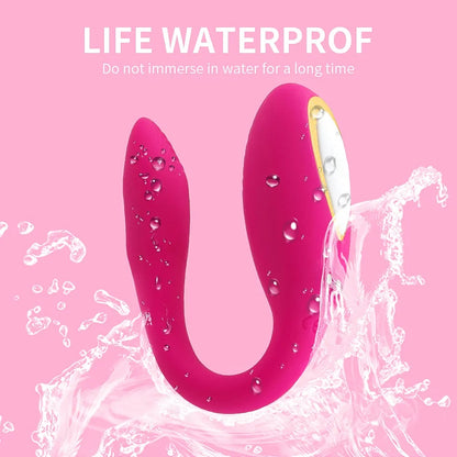 Remote Control U Shape Wearable Vibrator